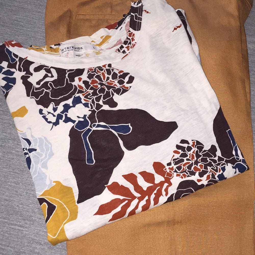 Stateside Floral Tee Shirt